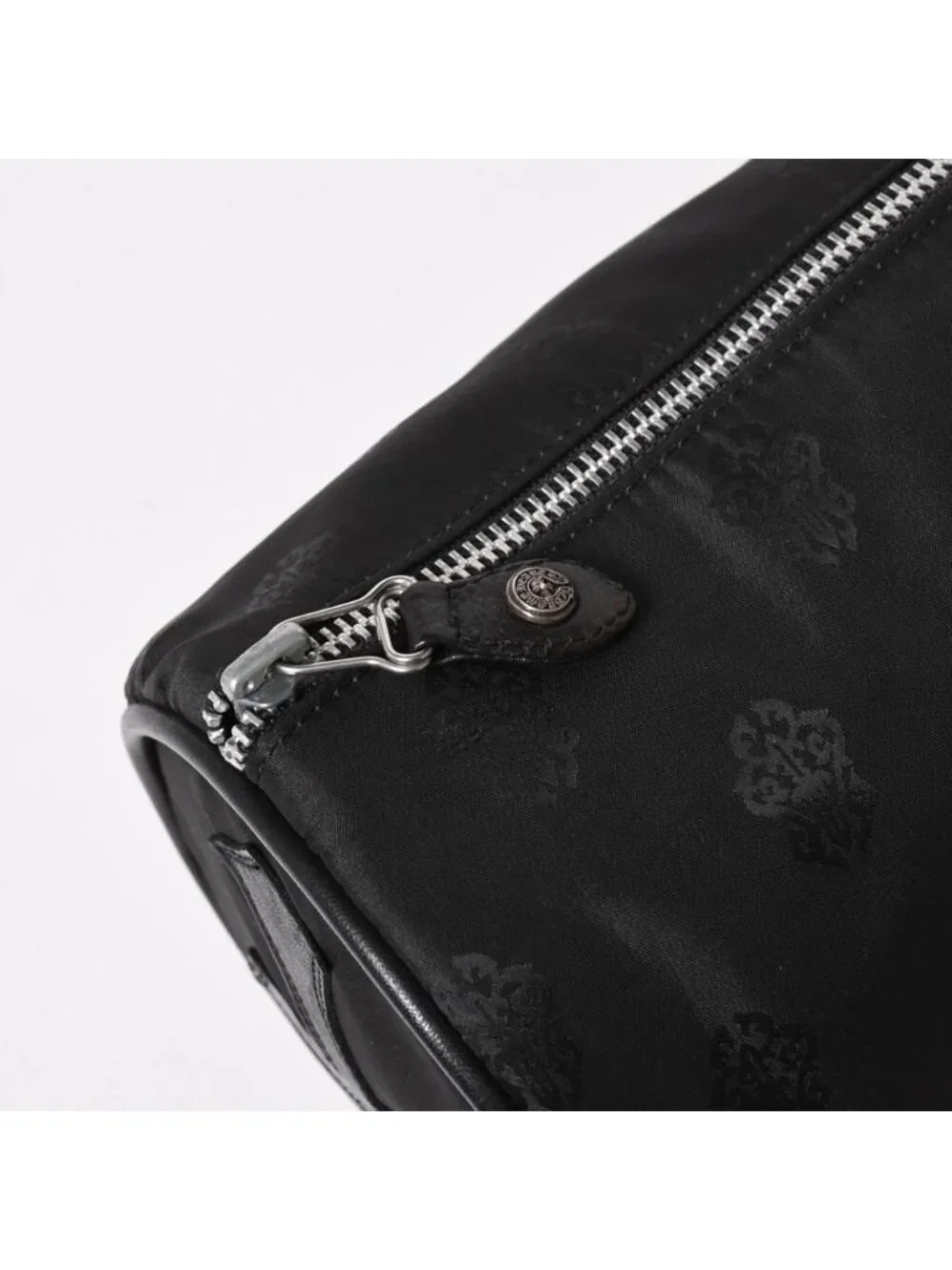 Chrome Hearts Chromehearts Yoga Mat Case Cross Patch Dagger Leather Nylon Black